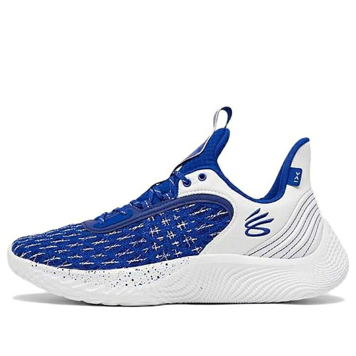 カリー 野球クラブ 白いこと 白いこと アンダーアーマー \u0027WHITE ROYAL\u0027 スニーカー メンズ UNDER ARMOUR UNDER ARMOUR CURRY 9 TEAM 3025631-401 / ROYAL WHITE