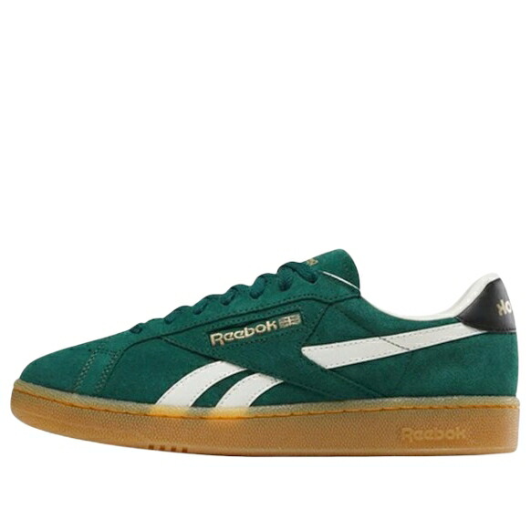 リーボック 野球クラブ 緑 緑であること 黒いこと 黒いこと \u0027COLLEGIATE GREEN\u0027 スニーカー メンズ REEBOK CLUB C GROUNDS UK 100209038 / COLLEGIATE GREEN BLACK GUM
