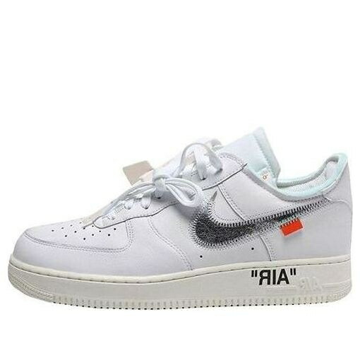 ナイキ オフホワイト 白色 ホワイト 銀色 シルバー エアフォース 'COMPLEXCON EXCLUSIVE' スニーカー メンズ NIKE X OFF-WHITE AIR FORCE 1 AO4297-100 / WHITE METALLIC SILVER SAIL