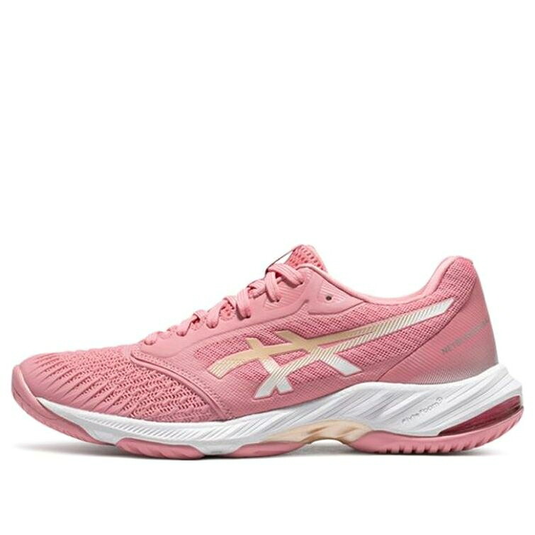 アシックス \u0027PINK WHITE\u0027 スニーカー レディース ASICS (WMNS) GEL-NETBURNER BALLISTIC FF 3 1052A069-700 / FRUIT PUNCHCHAMPAGNE