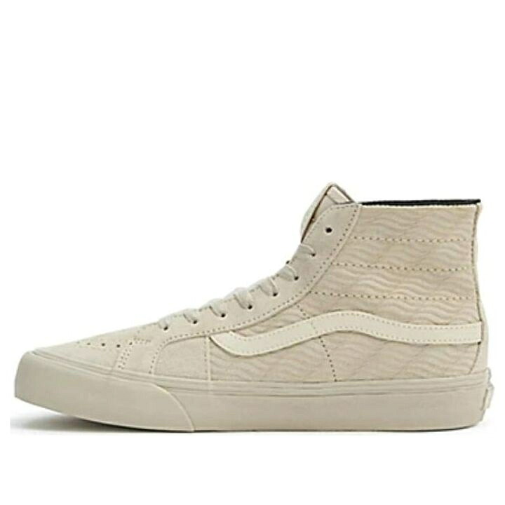 ヴァンズ バンズ 雄捩子 滑るご機嫌 ベージュ \u0027BEIGE\u0027 スニーカー メンズ VANS VAULT SK8-HI WP VR3 LX VN0A4BX6BYS / BEIGE