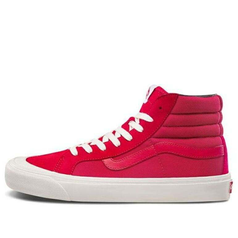 ヴァンズ バンズ 赤 レッド RED WHITE スニーカー メンズ VANS OG STYLE 138 LX VN0A3DP9VQC / RED