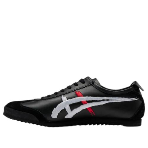 メキシコ デラックス 黒色 ブラック 白色 ホワイト オニツカタイガー 'BLACK' スニーカー メンズ ONITSUKA TIGER ONITSUKA TIGER X NIPPON MADE MEXICO 66 DELUXE 1181A119-001 / BLACK WHITE｜スニケス