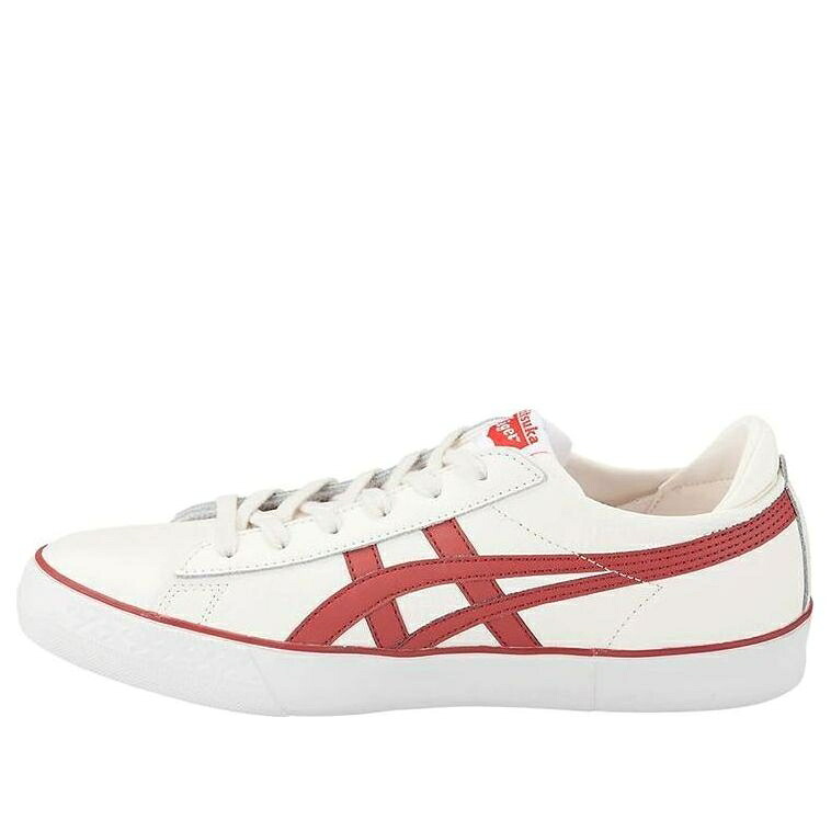 ファブレ 白色 ホワイト 赤 レッド オニツカタイガー 2.0 'CREAM' スニーカー メンズ ONITSUKA TIGER ONITSUKA TIGER FABRE BL-S 1183A400-100 / WHITE RED