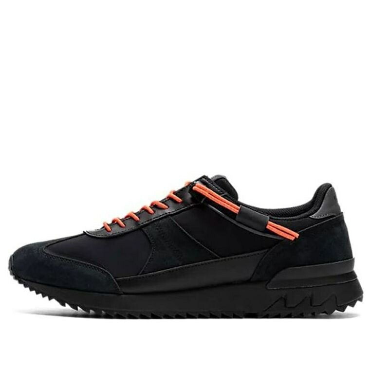 スニーカー 運動すること靴 黒いこと 黒いこと 橙 オレンジ色 オニツカタイガー \u0027BLACK ORANGE\u0027 スニーカー メンズ ONITSUKA TIGER ONITSUKA TIGER TRACER EX SHOES 1183B829-001 / BLACK ORANGE