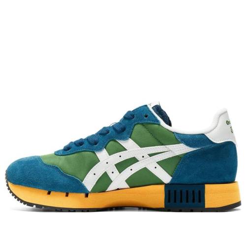 緑 緑であること 白いこと 白いこと オニツカタイガー \u0027SPINACH WHITE\u0027 スニーカー メンズ ONITSUKA TIGER ONITSUKA TIGER X-CALIBER GREEN 1183C044-300 / SPINACH GREEN WHITE