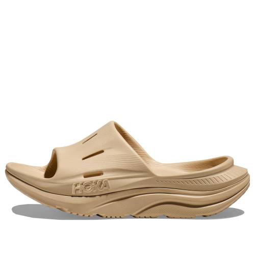 ホカオネオネ サンダル 砂色 真砂 \u0027SHIFTING SAND\u0027 スニーカー メンズ HOKA ONE ONE HOKA ONE ORA RECOVERY SLIDE 3 1135061-SSSS / SHIFTING SAND SHIFTING SAND