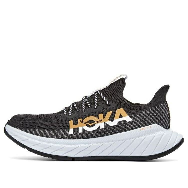 ホカオネオネ 炭素 黒いこと 黒いこと 白いこと 白いこと \u0027BLACK WHITE\u0027 スニーカー メンズ HOKA ONE ONE HOKA ONE CARBON X 3 1123192-BWHT / BLACK WHITE
