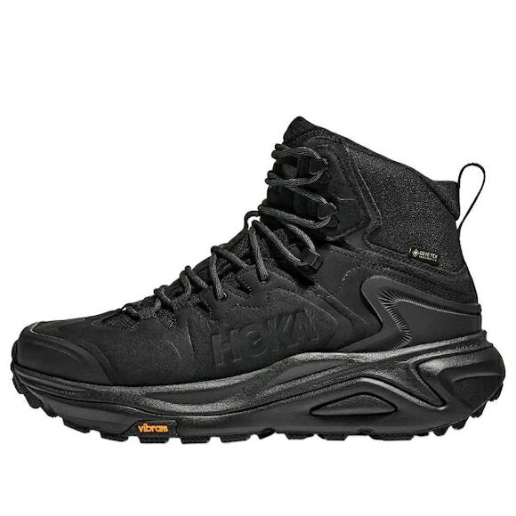ホカオネオネ 黒いこと 黒いこと \u0027ALL BLACK\u0027 スニーカー メンズ HOKA ONE ONE HOKA ONE KAHA 3 GTX HI 1162530-BBLC / BLACK