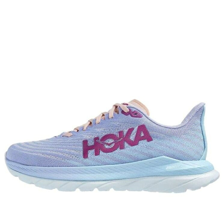 ホカオネオネ サマー 'BABY LAVENDER' スニーカー レディース HOKA ONE ONE (WMNS) HOKA ONE MACH 5 1127894-BLSSN / BABY LAVENDER SUMMER SONG