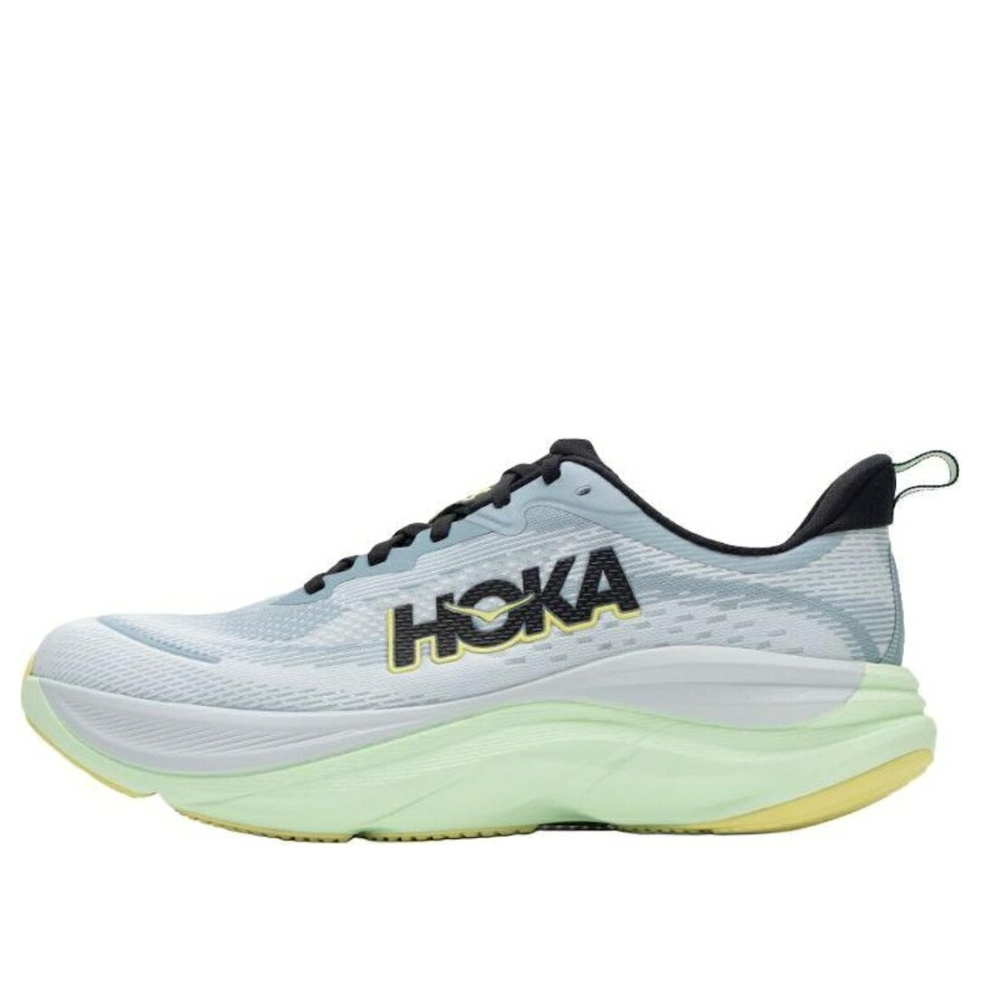 ホカオネオネ 灰色 グレー 黒色 ブラック 'LIGHT BLACK' スニーカー メンズ HOKA ONE ONE HOKA ONE SKYFLOW GREY 1155111-DRZY / LIGHT GREY BLACK