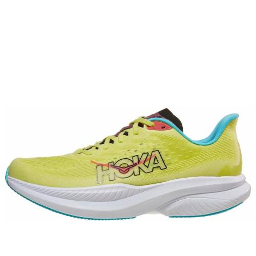 ホカオネオネ 青味 青み \u0027YUZU BLUE\u0027 スニーカー メンズ HOKA ONE ONE HOKA ONE MACH 6 CIELO 1147790-YZC / YUZU CIELO BLUE