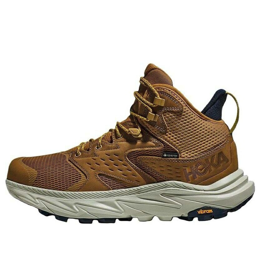 ホカオネオネ ミッド 茶色 ブラウン 'BROWN' スニーカー メンズ HOKA ONE ONE HOKA ONE ANACAPA 2 MID GTX HI 1141633-HYC / BROWN TAN