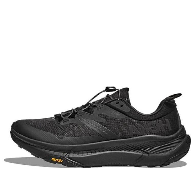 ホカオネオネ ゴアテックス 黒色 ブラック 'BLACK' スニーカー メンズ HOKA ONE ONE HOKA ONE TRANSPORT GORE-TEX 1133957-BLCKB / BLACK｜スニケス
