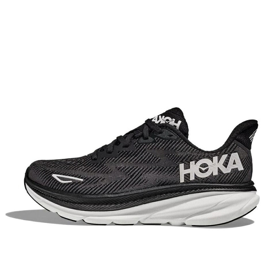 ホカオネオネ 黒いこと 黒いこと 白いこと 白いこと \u0027BLACK WHITE\u0027 スニーカー メンズ HOKA ONE ONE HOKA ONE CLIFTON 9 1127895-BWHT / BLACK WHITE