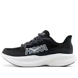 ホカオネオネ 黒色 ブラック 白色 ホワイト BLACK WHITE スニーカー レディース HOKA ONE ONE (WMNS) HOKA ONE MACH 6 1147810-BWHT / BLACK WHITE