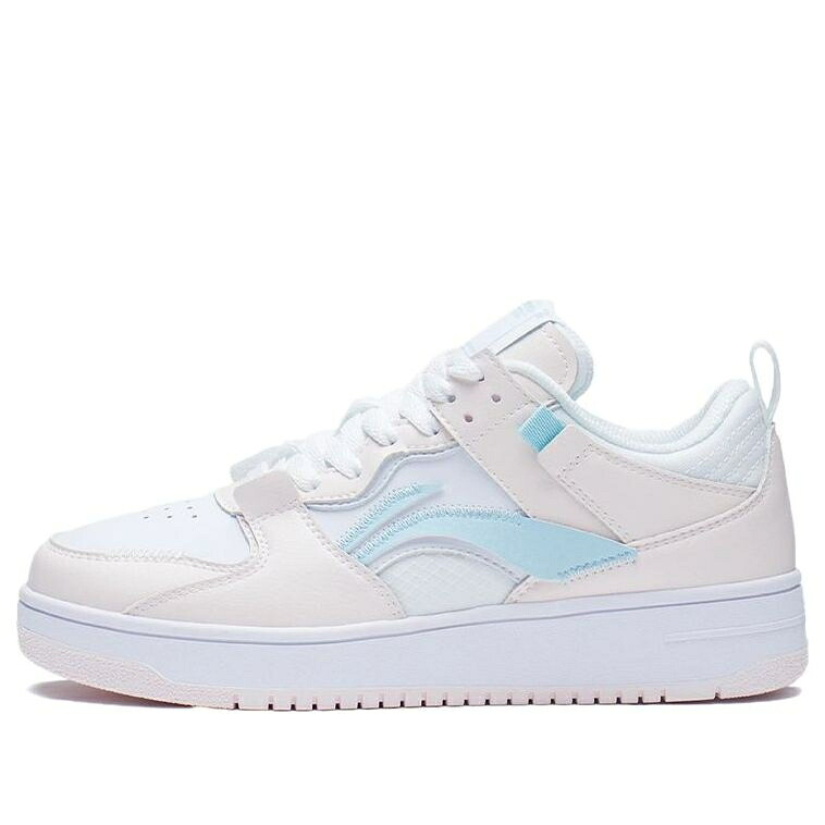 リーニン 労働者階級 サクラ色 青碧 青碧 白いこと 白いこと \u0027LIGHT BLUE\u0027 スニーカー レディース LI-NING (WMNS) FAN LAYER PRO PINK AGCR314-6 / PINK BLUE WHITE