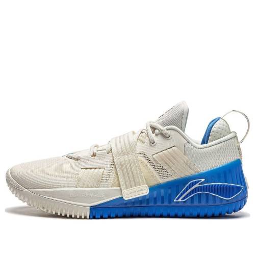 リーニン 白いこと 白いこと 青味 青み \u0027WHITE BLUE\u0027 スニーカー メンズ LI-NING BADFIVE ABFT019-9 / WHITE BLUE