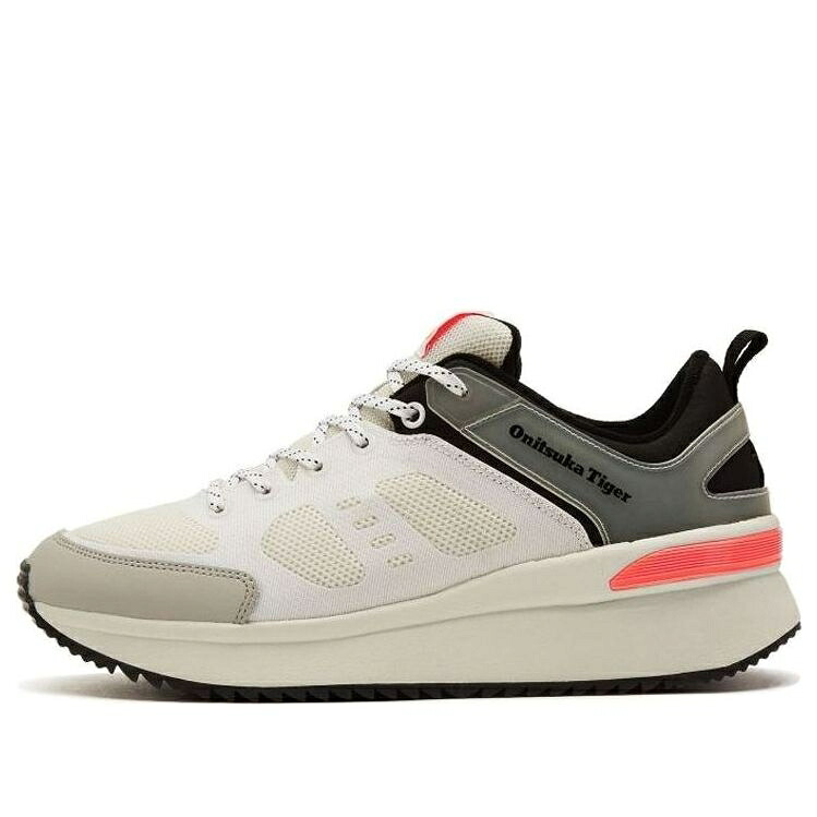 スニーカー 運動すること靴 黒いこと 黒いこと 白いこと 白いこと ベージュ オニツカタイガー \u0027WHITE BEIGE\u0027 スニーカー メンズ ONITSUKA TIGER ONITSUKA TIGER CAGIN SHOES BLACK 1183B898-202 / WHITE BLACK BEIGE