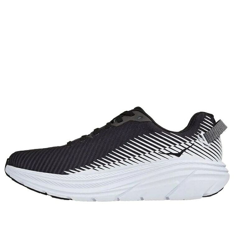 ホカオネオネ 黒色 ブラック 白色 ホワイト 'BLACK WHITE' スニーカー メンズ HOKA ONE ONE HOKA ONE RINCON 2 1110514-BWHT / BLACK WHITE