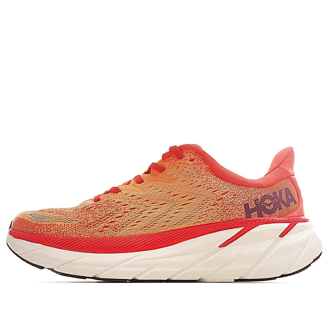 ホカオネオネ 橙 オレンジ色 \u0027FIESTA ORANGE\u0027 スニーカー メンズ HOKA ONE ONE HOKA ONE CLIFTON 8 BLAZING 1119393-FBOR / FIESTA BLAZING ORANGE