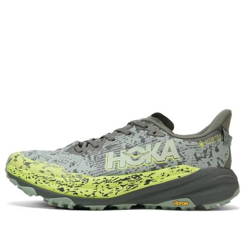 ホカオネオネ LATE VERA スニーカー メンズ HOKA ONE ONE HOKA ONE SPEEDGOAT 6 GTX ALOE 1155150-STLV / SLATE ALOE VERA