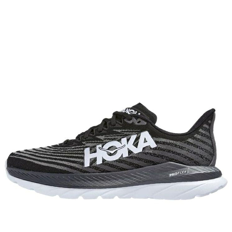 ホカオネオネ 黒いこと 黒いこと \u0027BLACK CASTLEROCK\u0027 スニーカー メンズ HOKA ONE ONE HOKA ONE MACH 5 1127893-BCSTL / BLACK CASTLEROCK