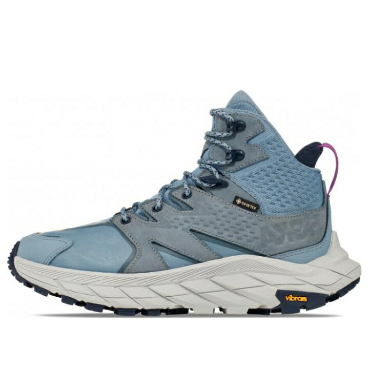 ホカオネオネ ミッド 発条 \u0027MOUNTAIN SPRING\u0027 スニーカー レディース HOKA ONE ONE (WMNS) HOKA ONE ANACAPA 2 MID GTX 1119372-MSHM / MOUNTAIN SPRING HARBOR MIST