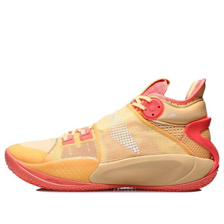 リーニン 橙 オレンジ色 C.J. \u0027ORANGE\u0027 スニーカー メンズ LI-NING SONIC 9 MCCOLLUM ABAR011-3 / ORANGE