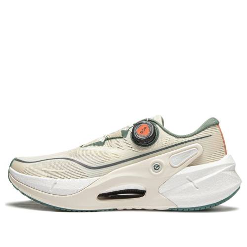 リーニン プロ ベージュ 緑 グリーン 白色 ホワイト 橙 オレンジ 'BEIGE GREEN' スニーカー メンズ LI-NING FURIOUS RIDER 7 PRO V2 ARZU001-4 / BEIGE GREEN WHITE ORANGE