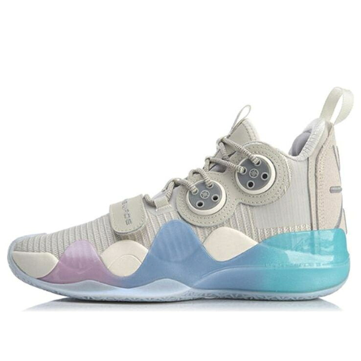 リーニン ウェイド 白いこと 白いこと 紫 パープル 青碧 青碧 \u0027COTTON CANDY\u0027 スニーカー メンズ LI-NING WAY OF WADE 8 ABAP113-9 / WHITE PURPLE BLUE