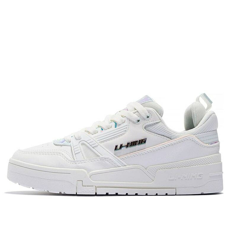 リーニン 白いこと 白いこと 青み 青色 \u0027WHITE BLUE\u0027 スニーカー レディース LI-NING (WMNS) 001 BTC AGCS104-2 / WHITE BLUE