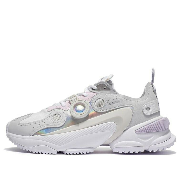リーニン 薄墨色 薄墨色 紫 パープル \u0027GREY PURPLE\u0027 スニーカー レディース LI-NING (WMNS) NEBULA M1 AGCR226-4 / GREY PURPLE