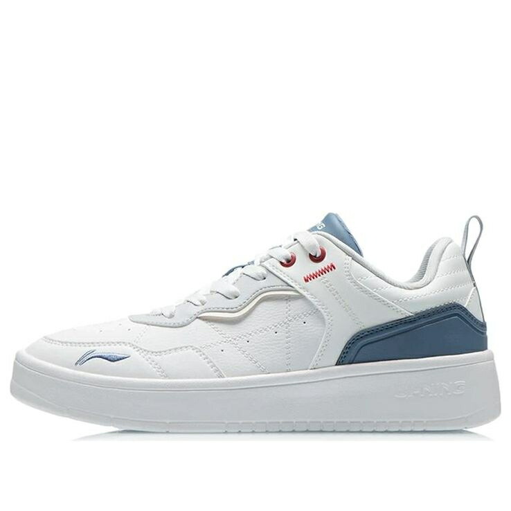 リーニン ともし火 白いこと 白いこと 青碧 青色 \u0027WHITE BLUE\u0027 スニーカー メンズ LI-NING SUPERWAVE LITE AGCR315-1 / WHITE BLUE 靴-スニーカー