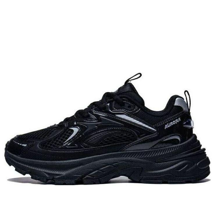 リーニン 黒いこと 黒いこと \u0027BLACK\u0027 スニーカー レディース LI-NING (WMNS) AURORA 2K AGCT108-2 / BLACK