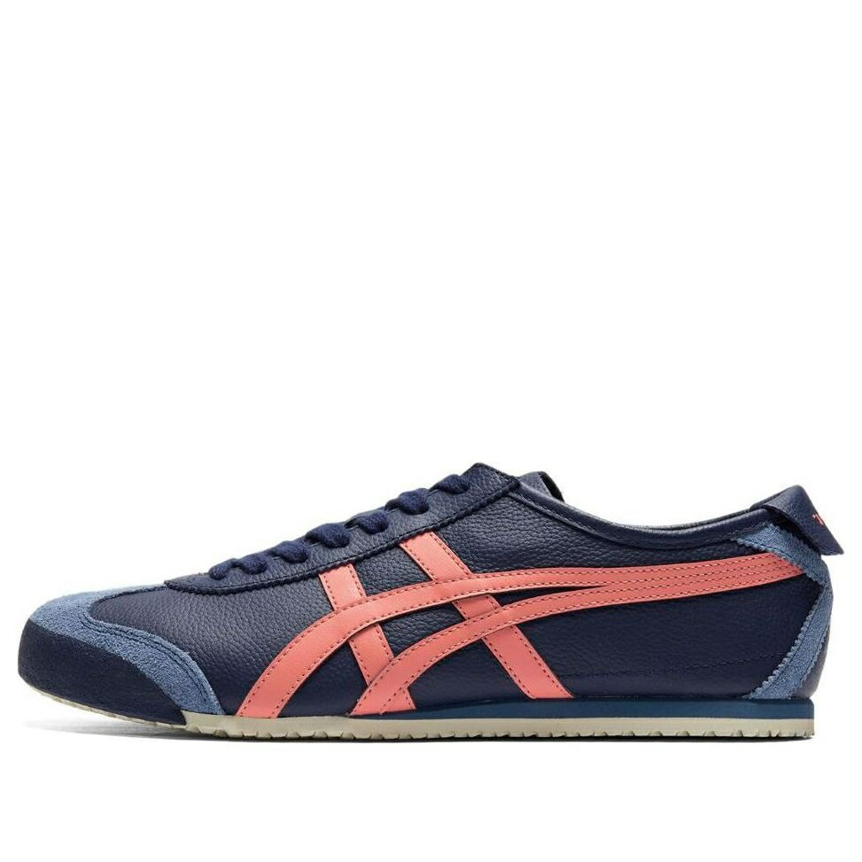 メキシコ 紺色 ネイビー ピンク オニツカタイガー NAVY PINK スニーカー メンズ ONITSUKA TIGER ONITSUKA TIGER MEXICO 66 1183A201-409 / NAVY PINK