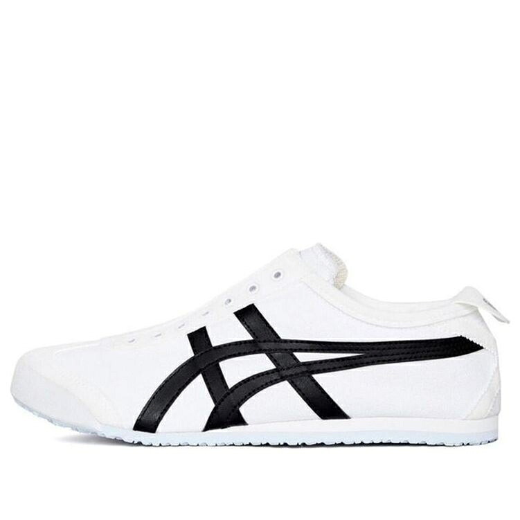 メキシコ スリッポン 黒色 ブラック 白色 ホワイト オニツカタイガー 'BLACK WHITE' スニーカー メンズ ONITSUKA TIGER ONITSUKA TIGER MEXICO 66 SLIP-ON AND D342Q-0190 / BLACK AND WHITE｜スニケス