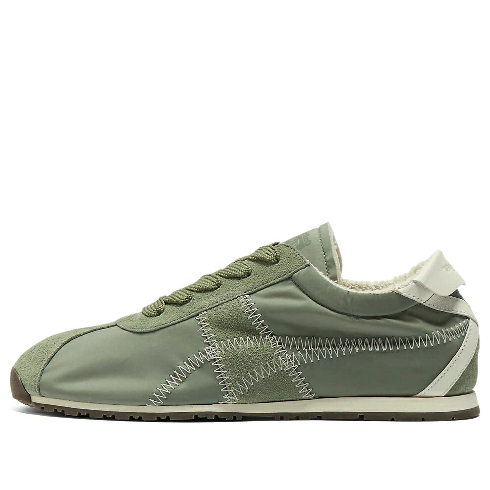 緑 緑であること 皮膚軟化剤 オニツカタイガー \u0027LICHEN GREEN\u0027 スニーカー メンズ ONITSUKA TIGER ONITSUKA TIGER CORSAIR A55 1183C317-300 / LICHEN GREEN CREAM