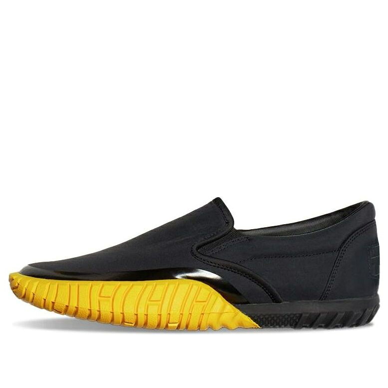スリッポン 黒色 ブラック 黄色 イエロー オニツカタイガー 'BLACK YELLOW' スニーカー メンズ ONITSUKA TIGER ONITSUKA TIGER DUCK SLIP-ON 1183C224-001 / BLACK YELLOW