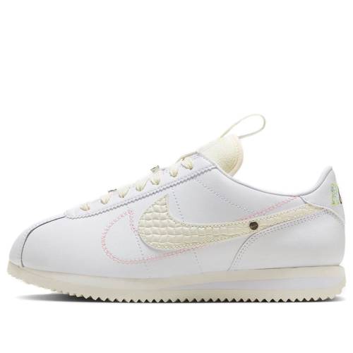 ナイキ コルテッツ 白色 ホワイト \'EMOJI\' スニーカー レディース NIKE (WMNS) CORTEZ 23 FD4620-111 / WHITE SAIL SAIL SOLAR FLARE MED|スニケス