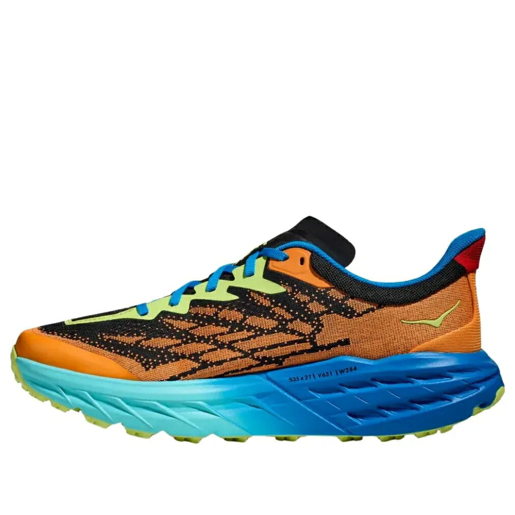 ホカオネオネ 橙 オレンジ色 \u0027SOLAR BLUE\u0027 スニーカー メンズ HOKA ONE ONE HOKA ONE SPEEDGOAT 5 FLARE DIVA 1123157-SDV / ORANGE
