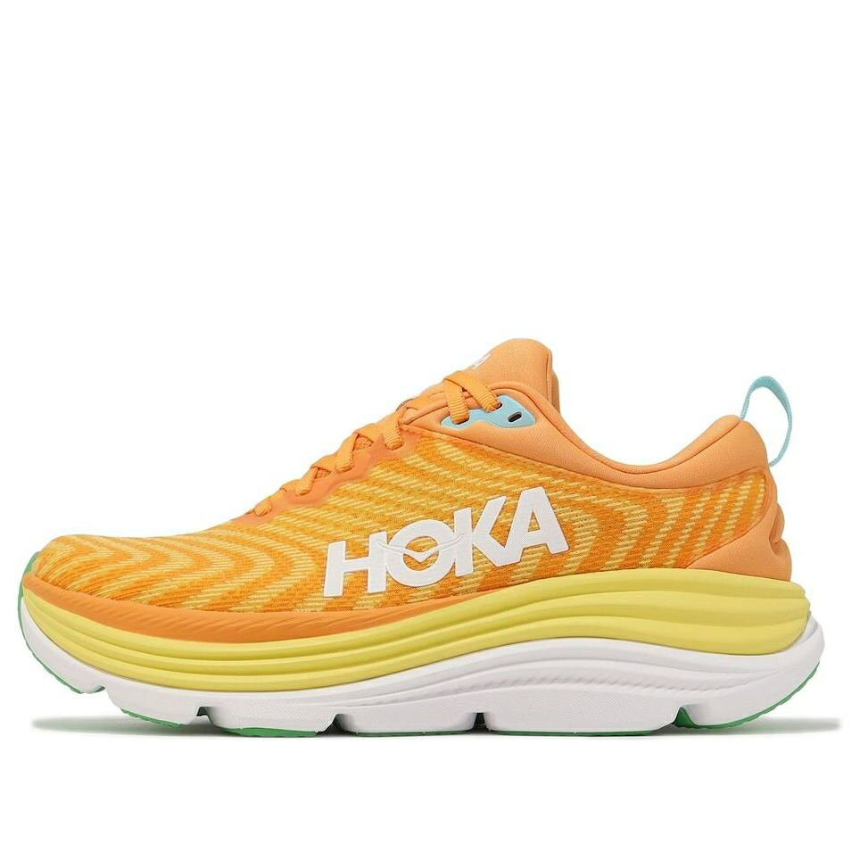 ホカオネオネ 黄色 イエロー 'SUNDAY SHERBET' スニーカー メンズ HOKA ONE ONE HOKA ONE GAVIOTA 5 2E WIDE YELLOW 1134234-SRSH / SUNDAY YELLOW SHERBET