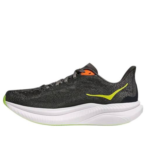 ホカオネオネ 灰色 グレー 'GRAVEL' スニーカー メンズ HOKA ONE ONE HOKA ONE MACH 6 1147790-GPH / GRAVEL ASPHALT GREY