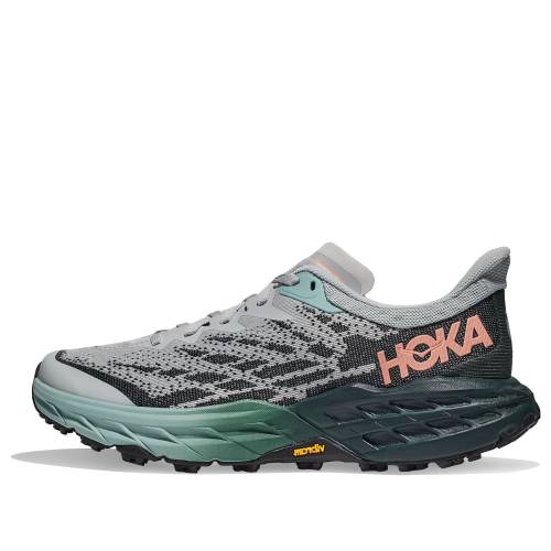 ホカオネオネ 'HARBOR SPRUCE' スニーカー レディース HOKA ONE ONE (WMNS) HOKA ONE SPEEDGOAT 5 WIDE MIST 1123160-HMSP / HARBOR MIST SPRUCE｜スニケス