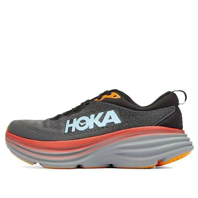 ホカオネオネ 青み 青色 \u0027ANTHRACITE RED\u0027 スニーカー メンズ HOKA ONE ONE HOKA ONE BONDI 8 BLUE 1123202-ACTL / ANTHRACITE CASTLEROCK