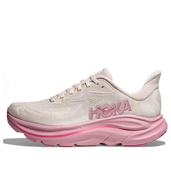 ホカオネオネ クリーム ローズ 'ROSE ROSE' スニーカー レディース HOKA ONE ONE (WMNS) HOKA ONE CLIFTON 10 CREAM DRIED 1162031-RMD / ROSE CREAM DRIED ROSE｜スニケス