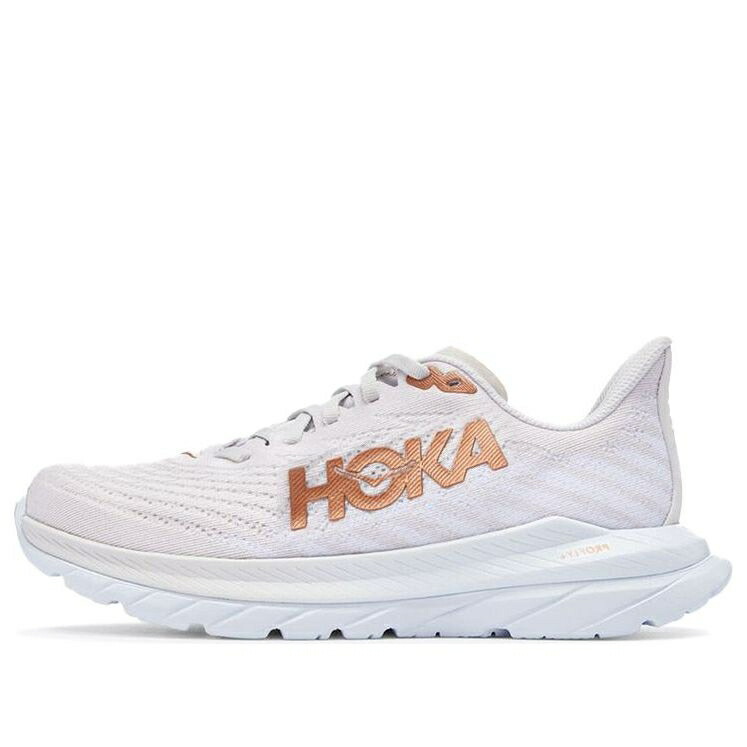 ホカオネオネ 白色 ホワイト 銅色 コッパー 'WHITE COPPER' スニーカー レディース HOKA ONE ONE (WMNS) HOKA ONE MACH 5 1127894-WCPP / WHITE COPPER