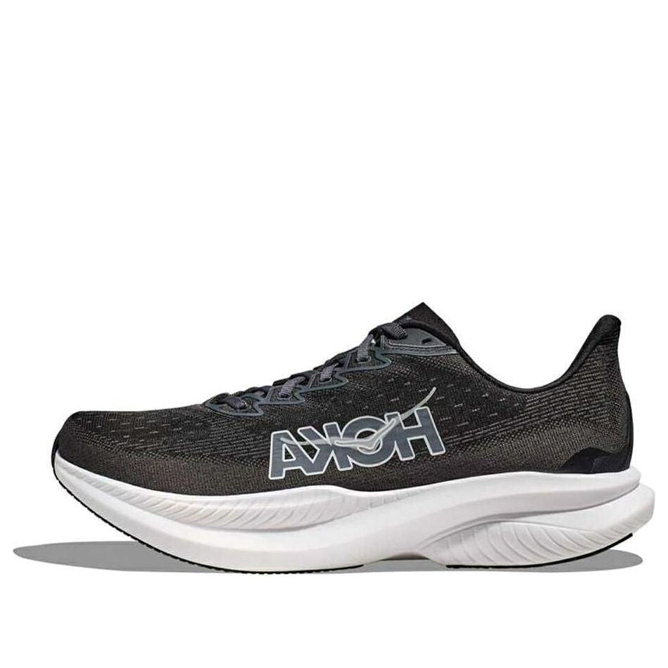 ホカオネオネ 白いこと 白いこと \u0027BLACK WHITE\u0027 スニーカー メンズ HOKA ONE ONE HOKA ONE MACH 6 1147790-BWHT / BLACL WHITE