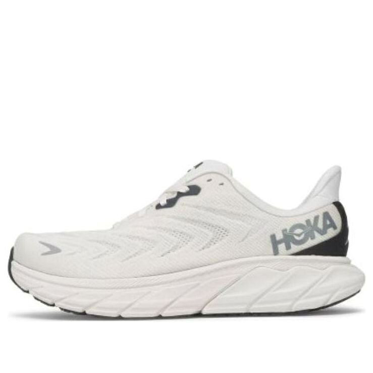 ホカオネオネ 白いこと 白いこと 薄墨色 薄墨色 \u0027CHAMPAGNE WHITE\u0027 スニーカー メンズ HOKA ONE ONE HOKA ONE ARAHI 6 2E WIDE 1123196-BDBSW / CHAMPAGNE WHITE METALLIC GREY