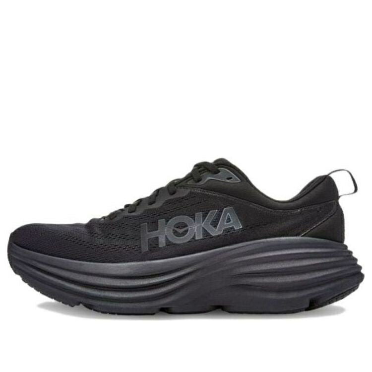 ホカオネオネ 黒色 ブラック 'TRIPLE BLACK' スニーカー メンズ HOKA ONE ONE HOKA ONE BONDI 8 2E WIDE 1127953-BBLC / BLACK BLACK
